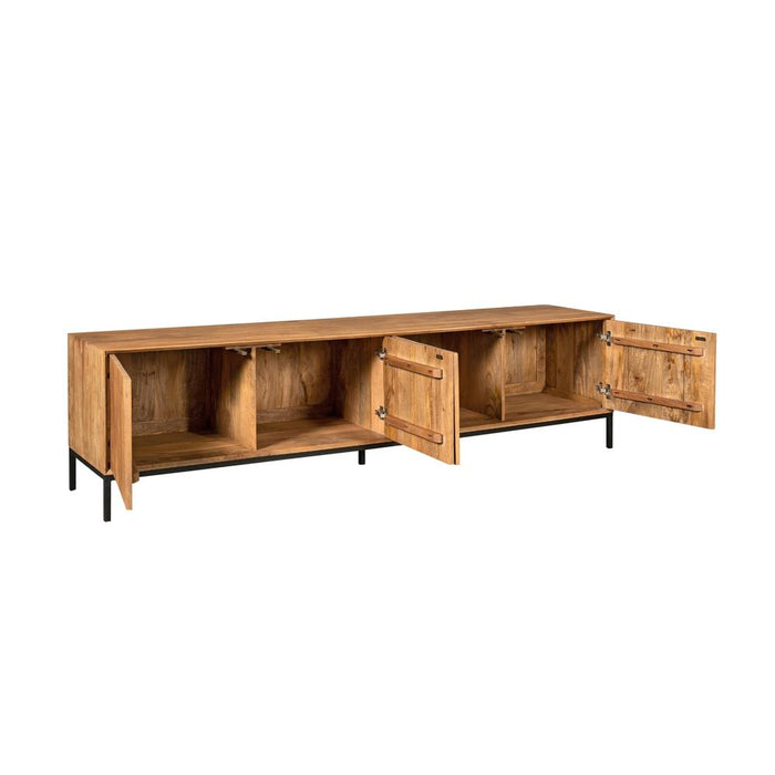 TV-meubel Tv meubel Madison Naturel 210 cm 210x45x55 cm-TV-meubels-Starfurn