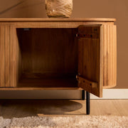 TV-meubel Tv meubel Solana 165 cm Naturel 165x45x55 cm-TV-meubels-Starfurn