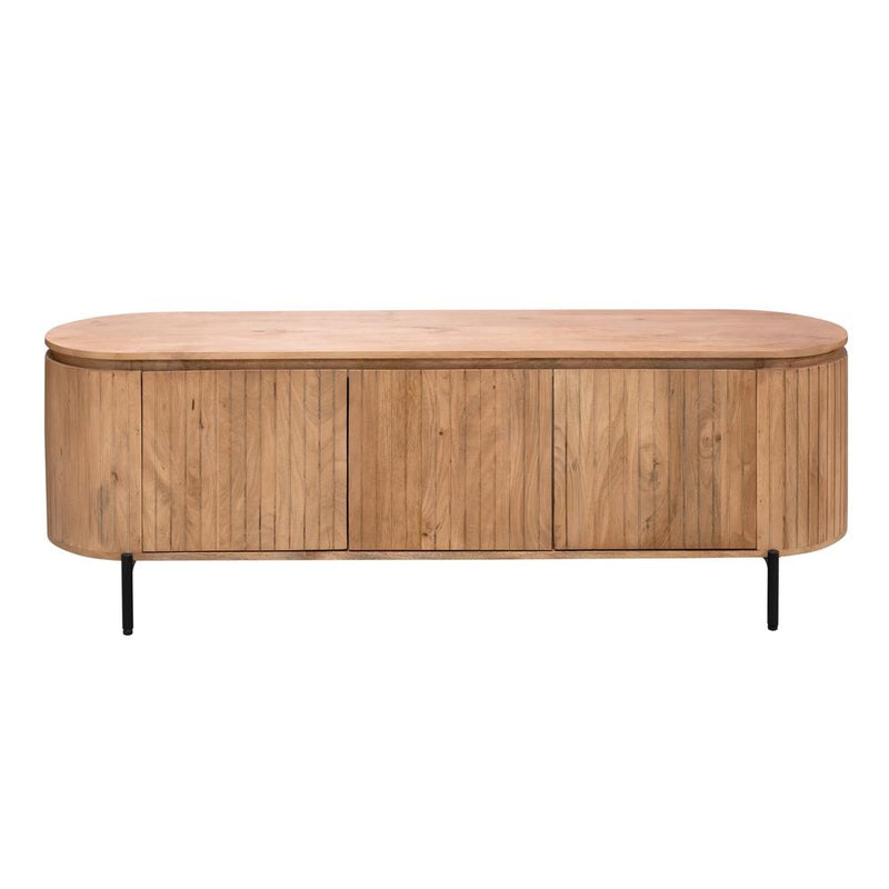 TV-meubel Tv meubel Solana 165 cm Naturel 165x45x55 cm-TV-meubels-Starfurn