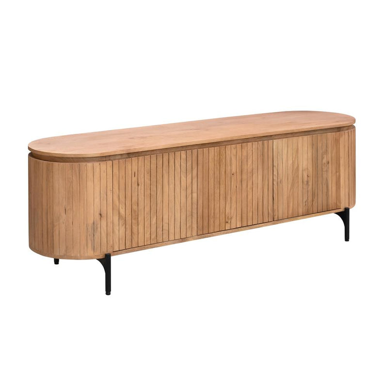 TV-meubel Tv meubel Solana 165 cm Naturel 165x45x55 cm-TV-meubels-Starfurn