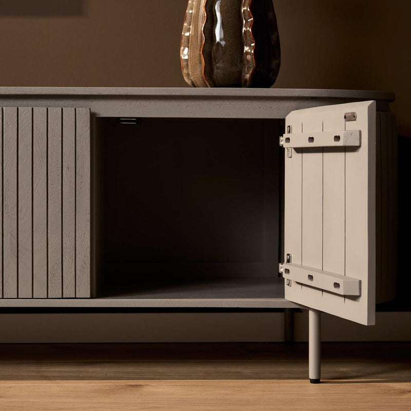 TV-meubel Tv meubel Solana 165 cm Taupe 165x45x55 cm-TV-meubels-Starfurn