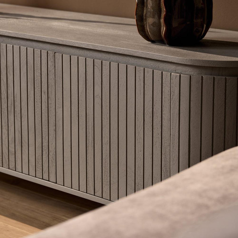 TV-meubel Tv meubel Solana 210 cm Taupe 210x45x55 cm-TV-meubels-Starfurn