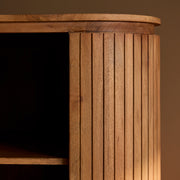 TV-meubel Wandkast Solana 115 cm Naturel 115x45x180 cm-TV-meubels-Starfurn