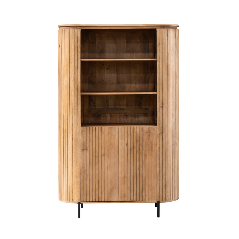 TV-meubel Wandkast Solana 115 cm Naturel 115x45x180 cm-TV-meubels-Starfurn