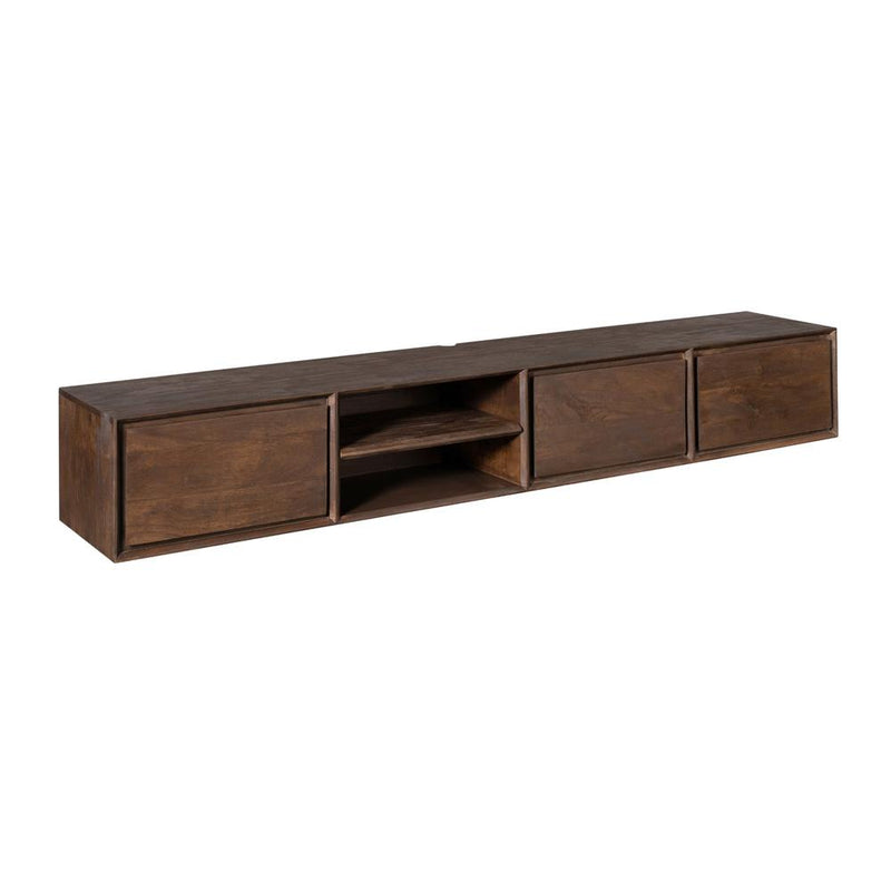 TV-meubel Zwevend tv meubel Ambiance Bruin 200 cm 200x30x35 cm-TV-meubels-Starfurn
