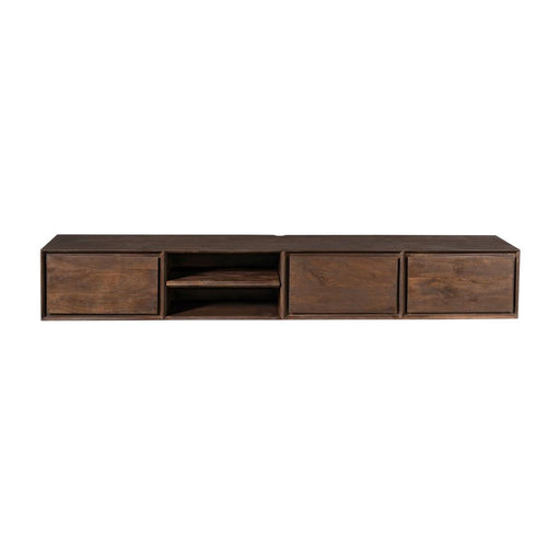 TV-meubel Zwevend tv meubel Ambiance Bruin 200 cm 200x30x35 cm-TV-meubels-Starfurn