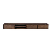 TV-meubel Zwevend tv meubel Ambiance Bruin 240 cm 240x30x35 cm-TV-meubels-Starfurn