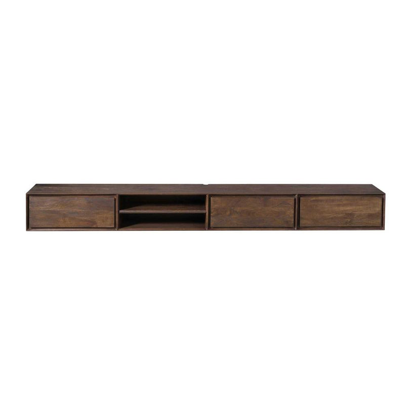 TV-meubel Zwevend tv meubel Ambiance Bruin 280 cm 280x30x35 cm-TV-meubels-Starfurn
