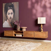 TV-meubel Zwevend tv meubel Ambiance Naturel 240 cm 240x30x35 cm-TV-meubels-Starfurn
