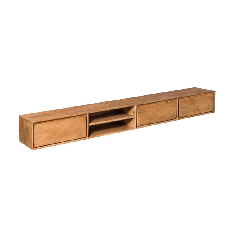 TV-meubel Zwevend tv meubel Ambiance Naturel 280 cm 280x30x35 cm-TV-meubels-Starfurn