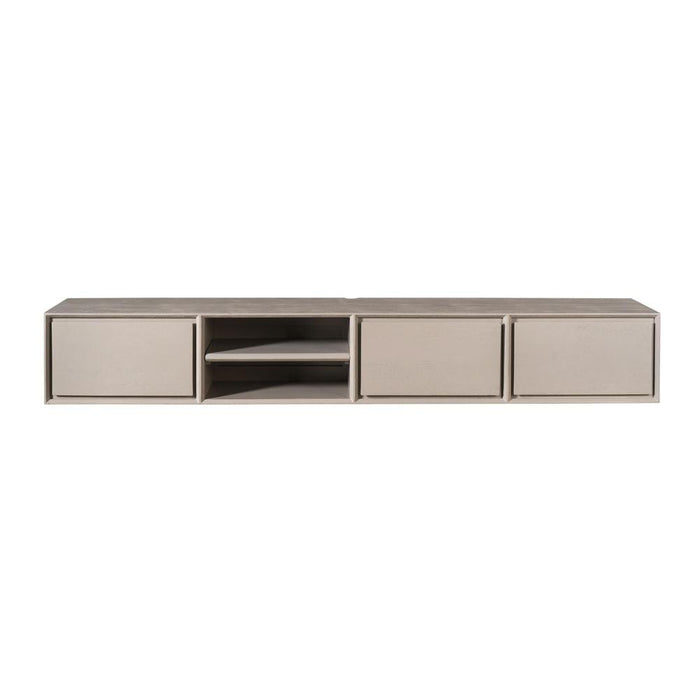 TV-meubel Zwevend tv meubel Ambiance Taupe 200 cm 200x30x35 cm-TV-meubels-Starfurn
