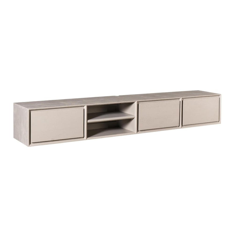 TV-meubel Zwevend tv meubel Ambiance Taupe 200 cm 200x30x35 cm-TV-meubels-Starfurn