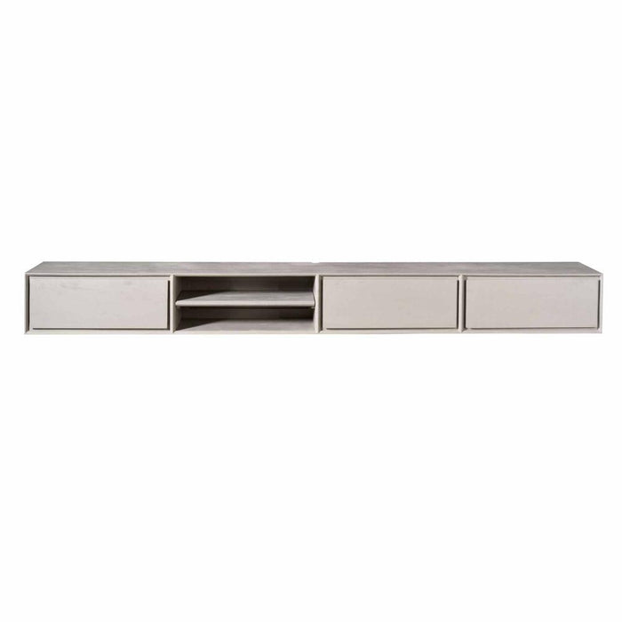 TV-meubel Zwevend tv meubel Ambiance Taupe 200 cm 200x30x35 cm-TV-meubels-Starfurn