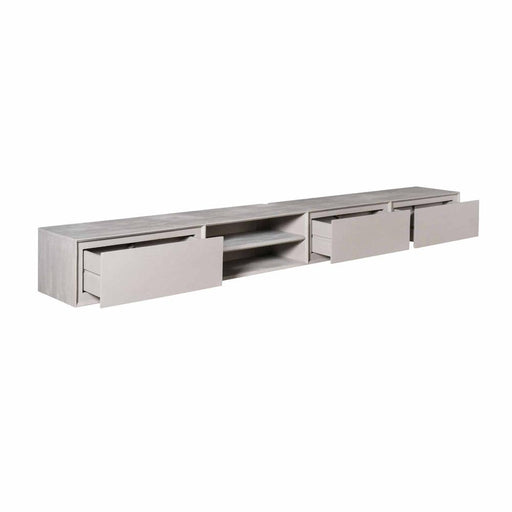 TV-meubel Zwevend tv meubel Ambiance Taupe 240 cm 240x30x35 cm-TV-meubels-Starfurn