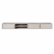 TV-meubel Zwevend tv meubel Ambiance Taupe 240 cm 240x30x35 cm-TV-meubels-Starfurn