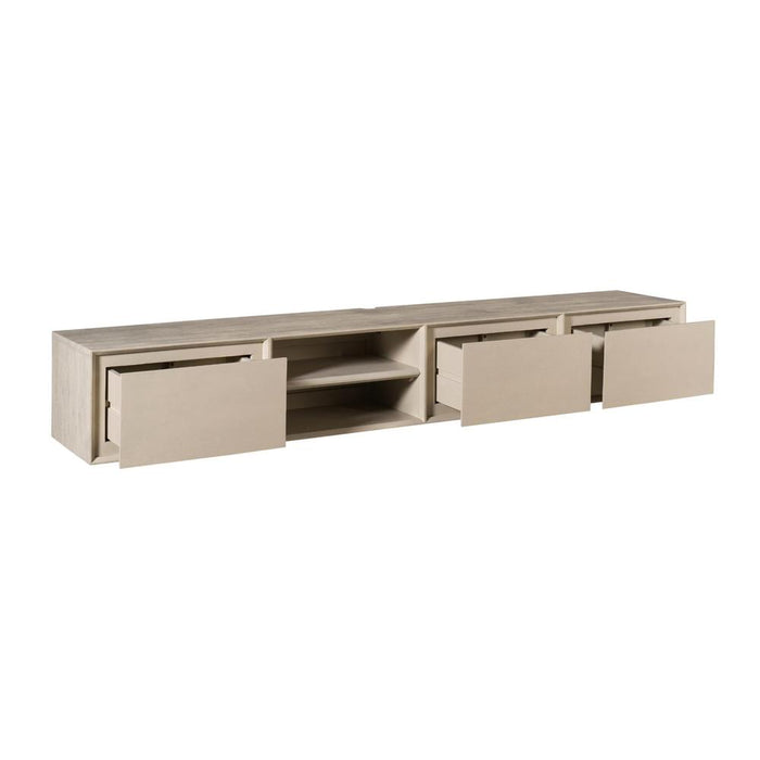 TV-meubel Zwevend tv meubel Ambiance Zand 200 cm 200x30x35 cm-TV-meubels-Starfurn
