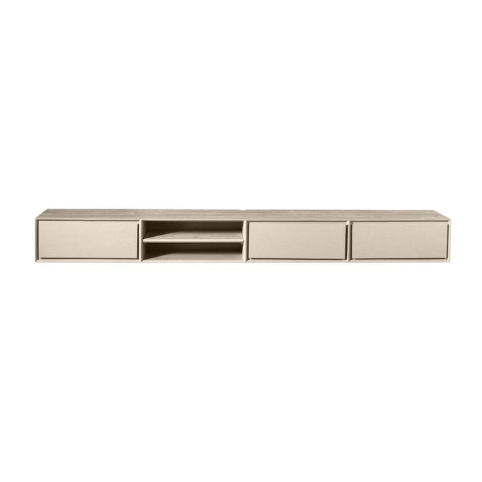 TV-meubel Zwevend tv meubel Ambiance Zand 240 cm 240x30x35 cm-TV-meubels-Starfurn