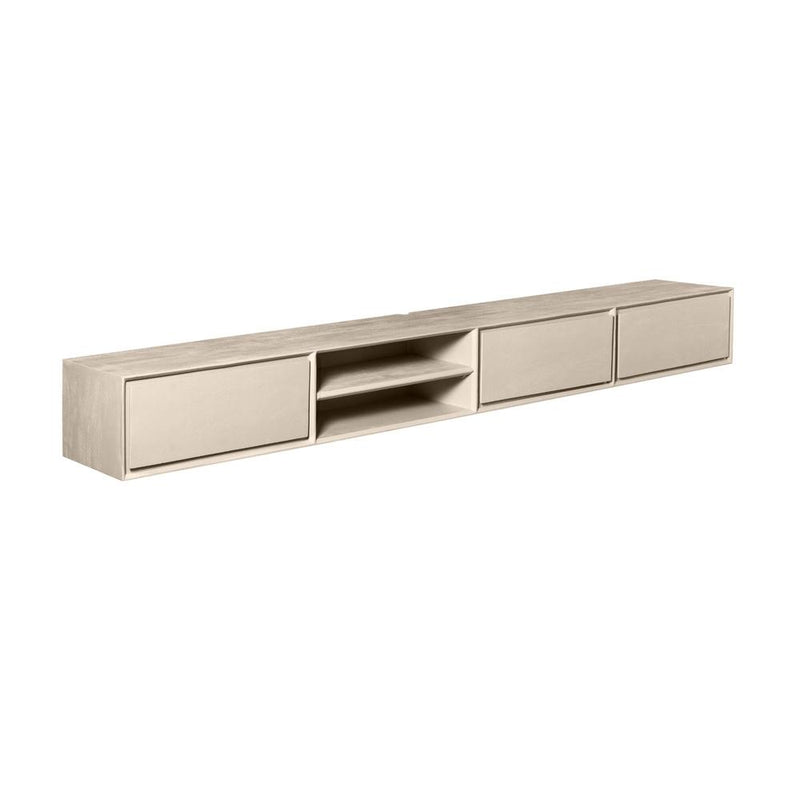 TV-meubel Zwevend tv meubel Ambiance Zand 280 cm 280x30x35 cm-TV-meubels-Starfurn