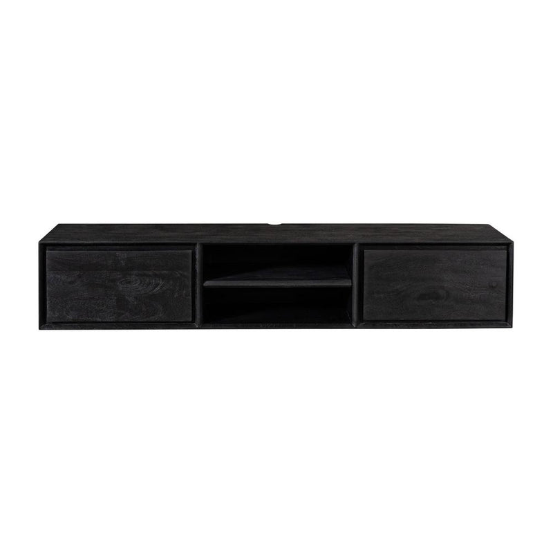 TV-meubel Zwevend tv meubel Ambiance Zwart 160 cm 160x30x35 cm-TV-meubels-Starfurn