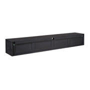 TV-meubel Zwevend tv meubel Ambiance Zwart 200 cm 200x30x35 cm-TV-meubels-Starfurn