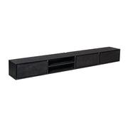 TV-meubel Zwevend tv meubel Ambiance Zwart 240 cm 240x30x35 cm-TV-meubels-Starfurn