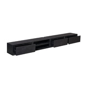 TV-meubel Zwevend tv meubel Ambiance Zwart 240 cm 240x30x35 cm-TV-meubels-Starfurn