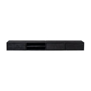 TV-meubel Zwevend tv meubel Ambiance Zwart 240 cm 240x30x35 cm-TV-meubels-Starfurn
