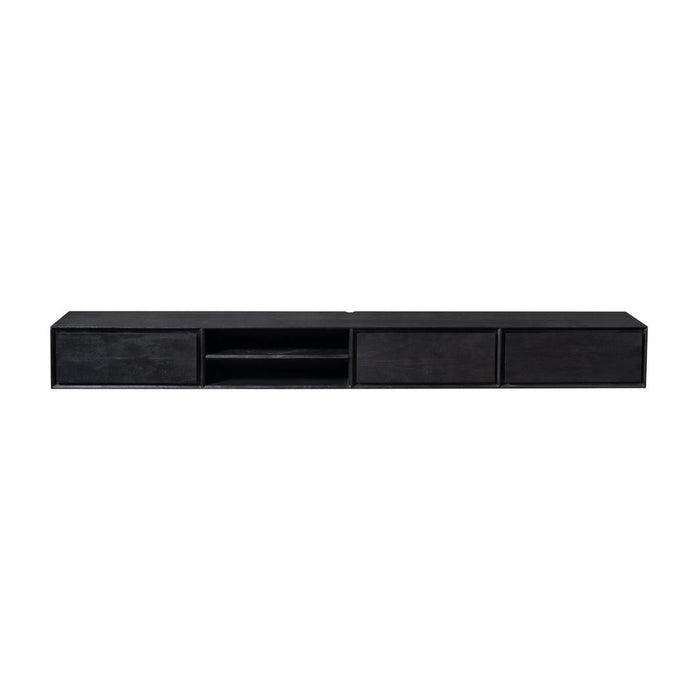 TV-meubel Zwevend tv meubel Ambiance Zwart 240 cm 240x30x35 cm-TV-meubels-Starfurn