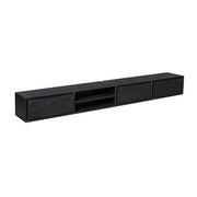 TV-meubel Zwevend tv meubel Ambiance Zwart 280 cm 280x30x35 cm-TV-meubels-Starfurn
