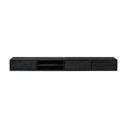 TV-meubel Zwevend tv meubel Ambiance Zwart 280 cm 280x30x35 cm-TV-meubels-Starfurn