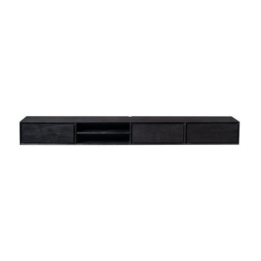TV-meubel Zwevend tv meubel Ambiance Zwart 280 cm 280x30x35 cm-TV-meubels-Starfurn