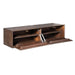 TV-meubel Zwevend tv meubel Madison Bruin 120 cm 120x35x30 cm-TV-meubels-Starfurn