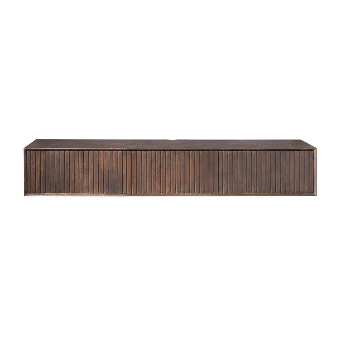TV-meubel Zwevend tv meubel Madison Bruin 160 cm 160x35x30 cm-TV-meubels-Starfurn