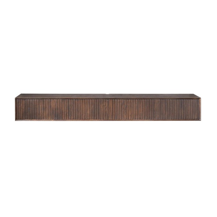 TV-meubel Zwevend tv meubel Madison Bruin 240 cm 240x35x30 cm-TV-meubels-Starfurn