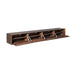 TV-meubel Zwevend tv meubel Madison Bruin 240 cm 240x35x30 cm-TV-meubels-Starfurn