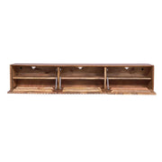 TV-meubel Zwevend tv meubel Madison Naturel 160 cm 160x35x30 cm-TV-meubels-Starfurn