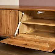 TV-meubel Zwevend tv meubel Madison Naturel 280 cm 280x35x30 cm-TV-meubels-Starfurn