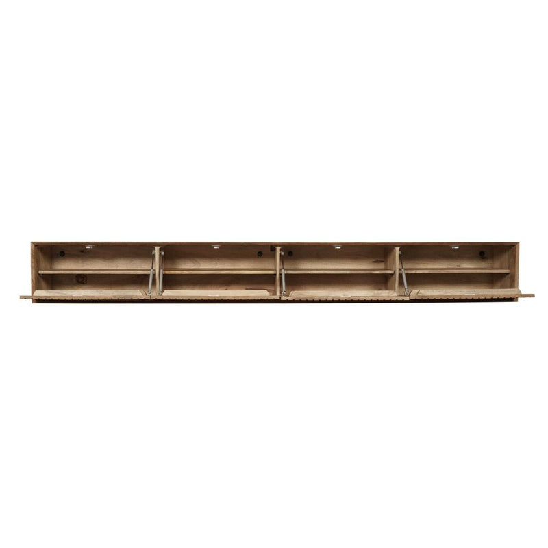 TV-meubel Zwevend tv meubel Madison Naturel 280 cm 280x35x30 cm-TV-meubels-Starfurn