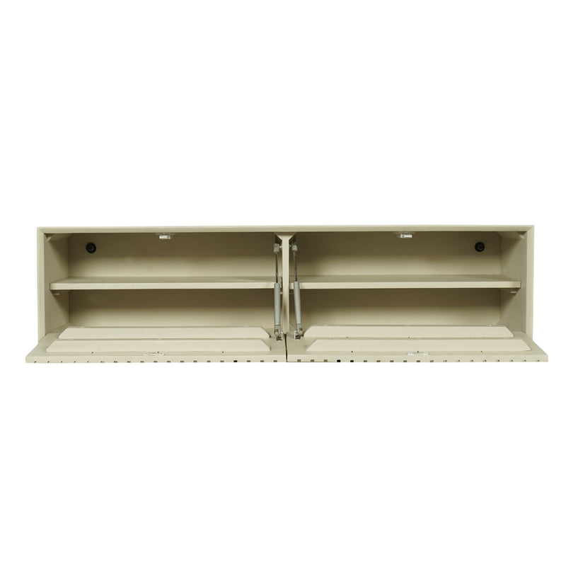 TV-meubel Zwevend tv meubel Madison Zand 120 cm 120x35x30 cm-TV-meubels-Starfurn