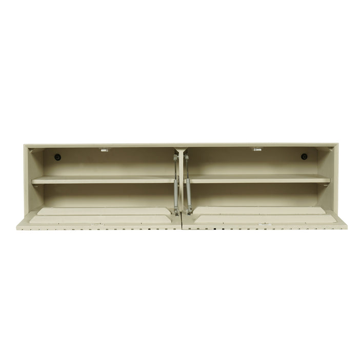 TV-meubel Zwevend tv meubel Madison Zand 120 cm 120x35x30 cm-TV-meubels-Starfurn