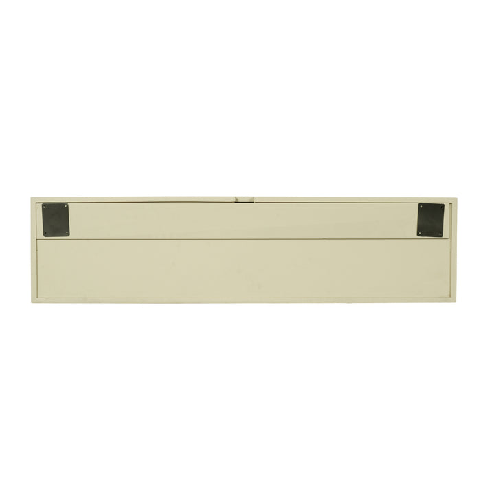 TV-meubel Zwevend tv meubel Madison Zand 120 cm 120x35x30 cm-TV-meubels-Starfurn