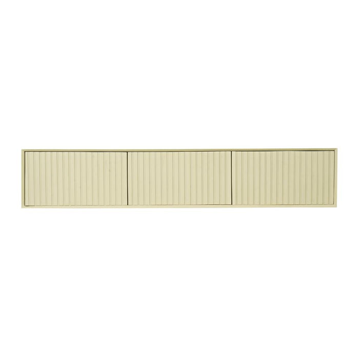 TV-meubel Zwevend tv meubel Madison Zand 160 cm 160x35x30 cm-TV-meubels-Starfurn