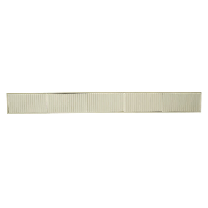 TV-meubel Zwevend tv meubel Madison Zand 280 cm 280x35x30 cm-TV-meubels-Starfurn