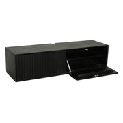 TV-meubel Zwevend tv meubel Madison Zwart 120 cm 120x35x30 cm-TV-meubels-Starfurn