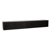 TV-meubel Zwevend tv meubel Madison Zwart 200 cm 200x35x30 cm-TV-meubels-Starfurn