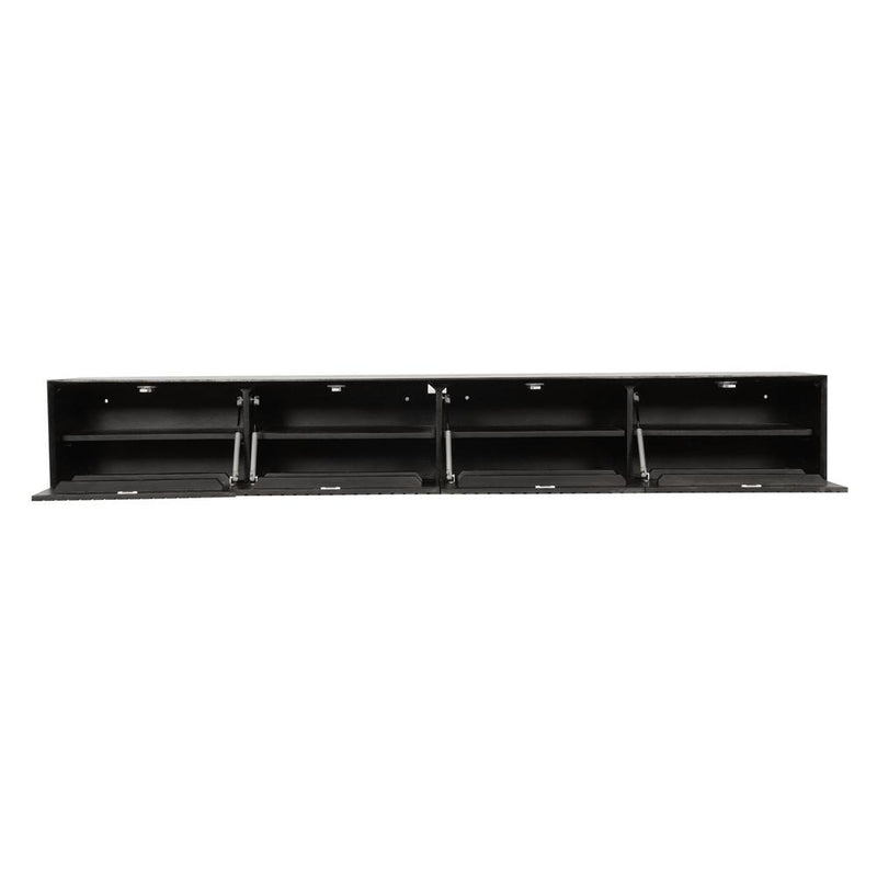 TV-meubel Zwevend tv meubel Madison Zwart 200 cm 200x35x30 cm-TV-meubels-Starfurn