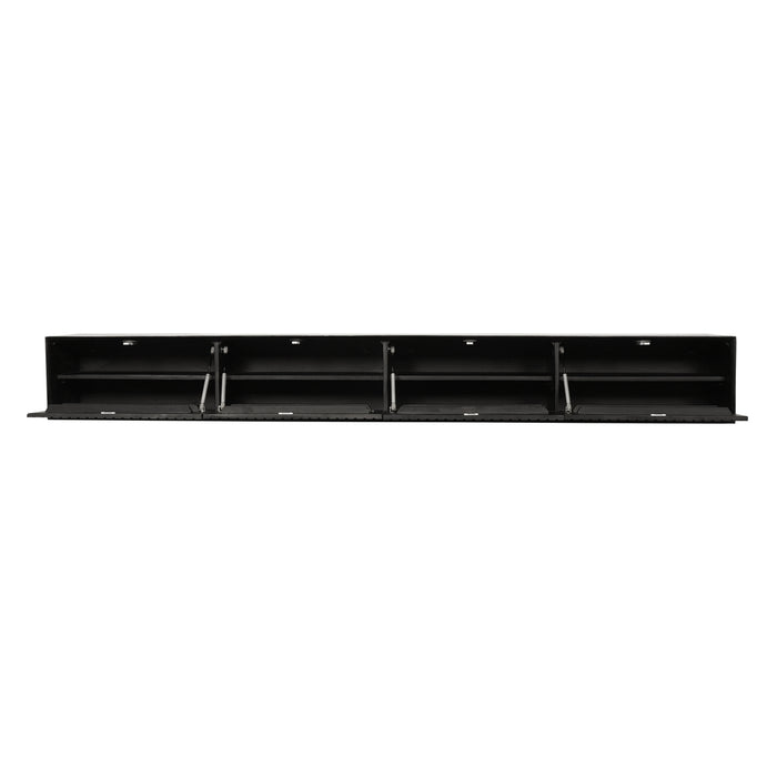TV-meubel Zwevend tv meubel Madison Zwart 240 cm 240x35x30 cm-TV-meubels-Starfurn