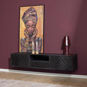 TV-meubel Zwevend tv meubel New York 160 cm 160x35x33 cm-TV-meubels-Starfurn