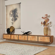 TV-meubel Zwevend tv meubel RichWood 280 cm-TV-meubels-Starfurn