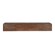 TV-meubel Zwevend tv meubel Vision Bruin 200 cm 200x30x35 cm-TV-meubels-Starfurn